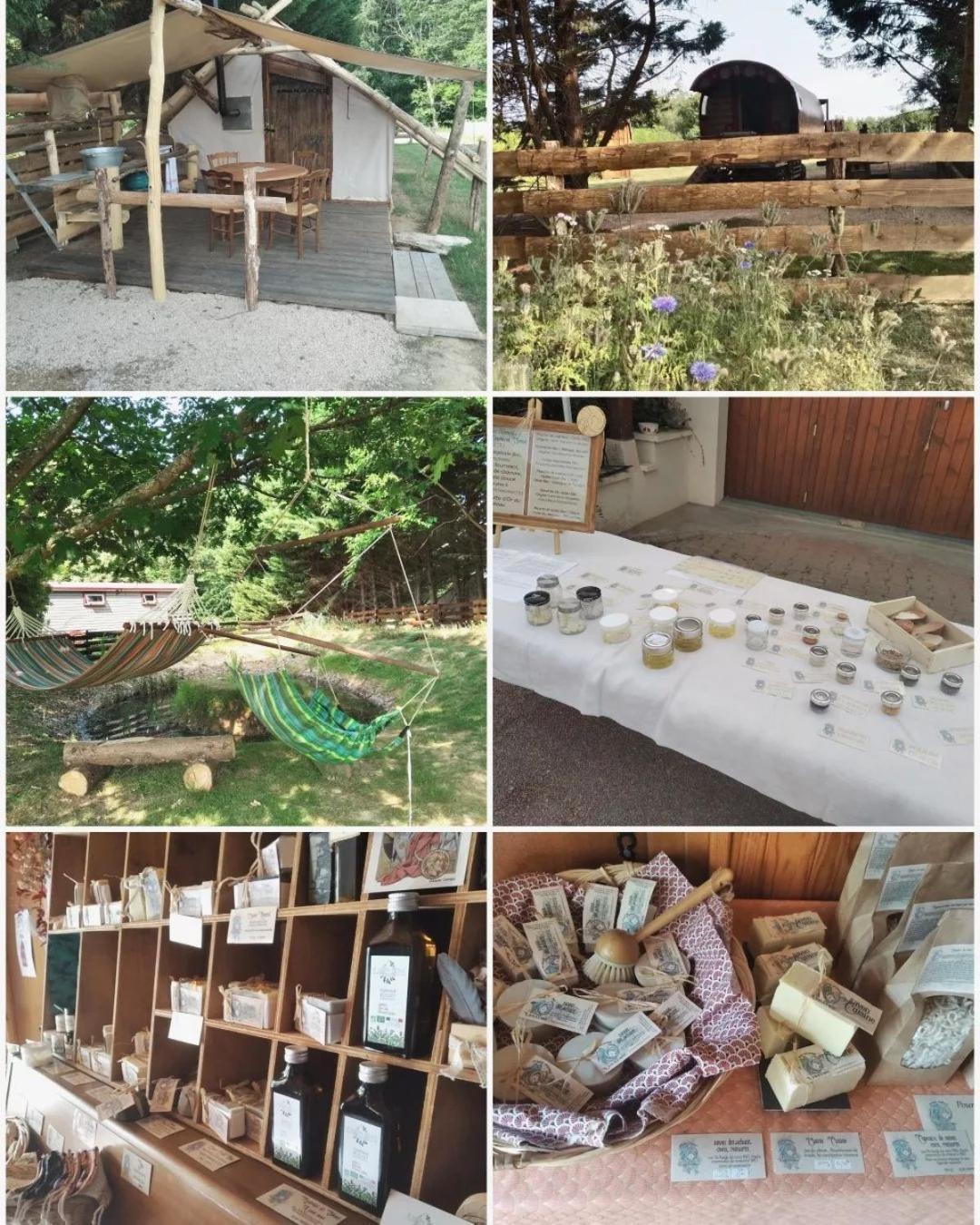 Tente Trappeur Ada, Au Jardin De La Vouivre Saint-Vincent-en-Bresse ภายนอก รูปภาพ